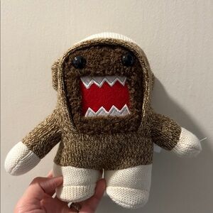 Vintage 2013 Sock Monkey Domo Kun Plush Monster Toy